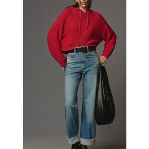 Anthropologie Pilcro Sailcloth Hooded Sweater